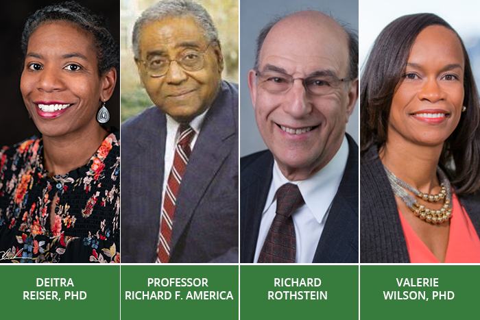 Deitra Reiser, Professor Richard F. America, Richard Rothstein, Valerie Wilson