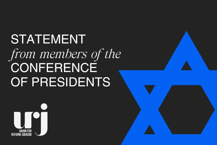 Statement from Members of the Conference of Presidents