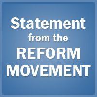 Reform Movement Statement on US Election