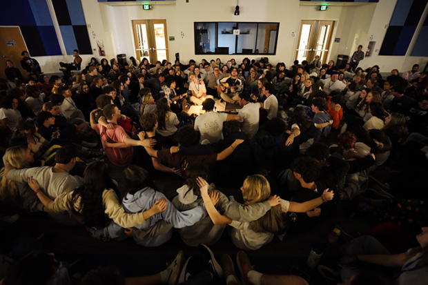 Photo of a group of teens at the 2025 NFTY Collab