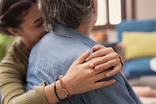 people hugging