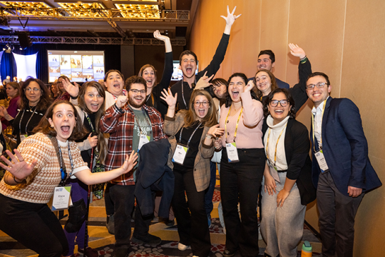 an image of a group of people at the URJ 150th celebration