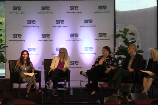 panel members at Restorative Justice Triad